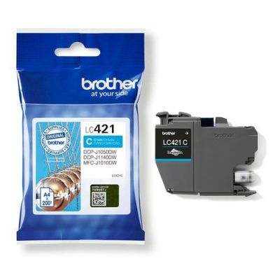 Brother  Cyan Ink Cartridge, LC-421C