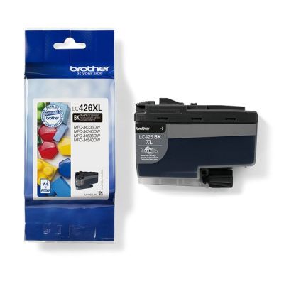 Brother High Capacity Black Ink Cartridge, LC-426XLBK