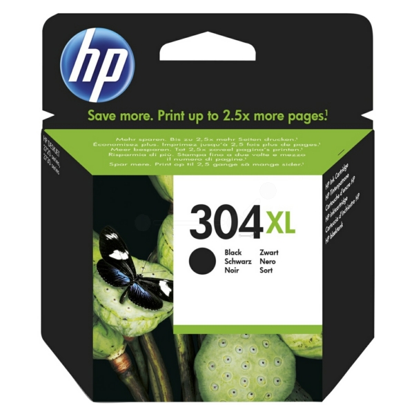 HP High Capacity Black HP 304XL Ink Cartridge N9K08AE