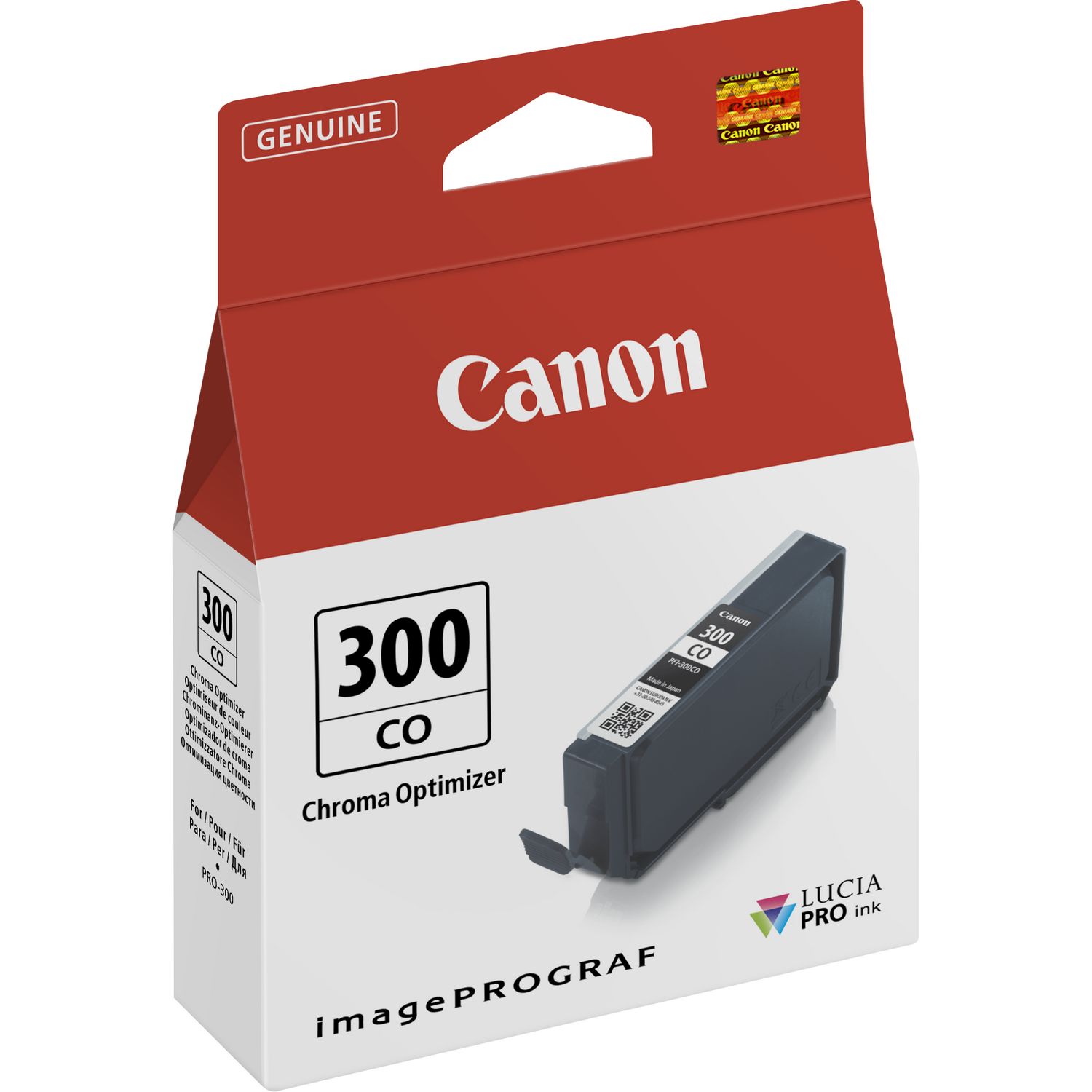 Canon PFI 300CO Chroma Optimizer Ink Cartridge, 4201C001 (PFI-300CO)