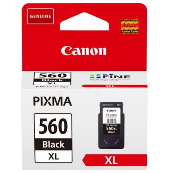 Canon PG-560XL High Capacity Black Ink Cartridge (PG-560XL)