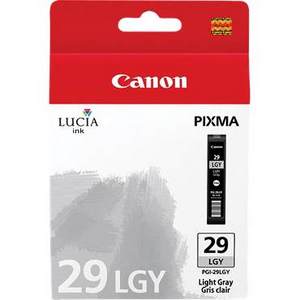 Canon Lucia PGI29LGY Light Gray Ink Cartridge (PGI-29LGY) (PGI-29LGY)