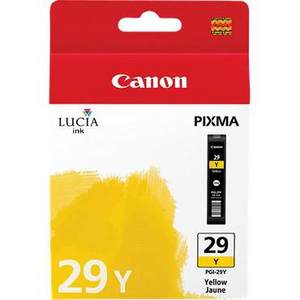 Canon Lucia PGI29Y Yellow Ink Cartridge (PGI-29Y) (PGI-29Y)