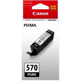 Canon PGI-570 Black Ink Cartridge - PGI 570 PGBK, 15ml