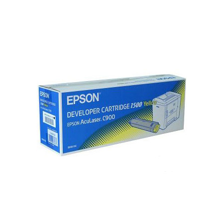 Epson Standard Capacity C13S0155 Yellow Toner Cartridge, 1.5K (S050155)