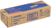 Epson C13S050628 Magenta Toner Cartridge, 2.5K Page Yield