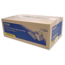 Epson C13S051128 Standard Capacity Yellow Toner Cartridge, 5K