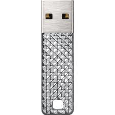 SanDisk Cruzer 16GB Silver Facet USB 2.0 Flash Drive