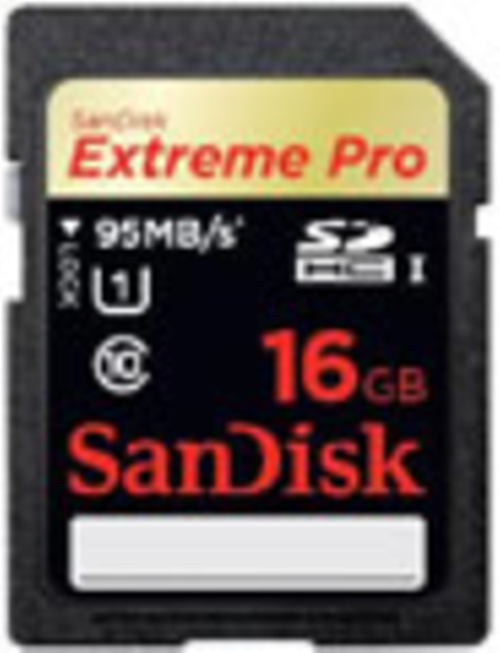 SanDisk Extreme Pro Class 10 Micro SD Digital Memory Card - 16GB