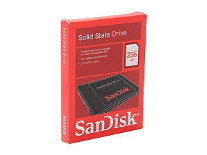 SanDisk 256GB Internal 2.5" SSD
