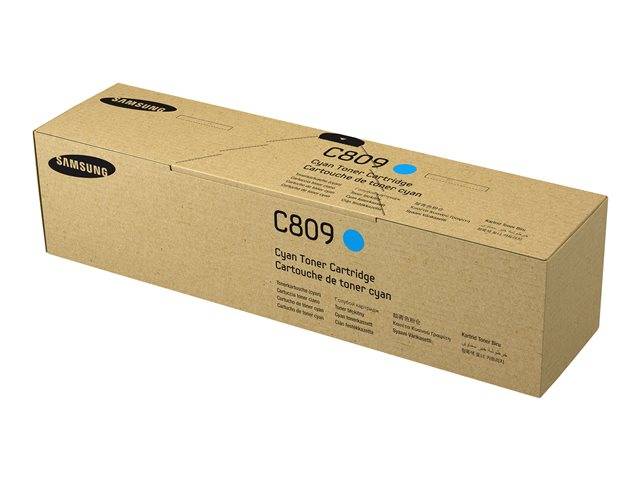 Samsung Cyan Samsung C809 Toner Cartridge - CLT-C809S, 15K Page Yield