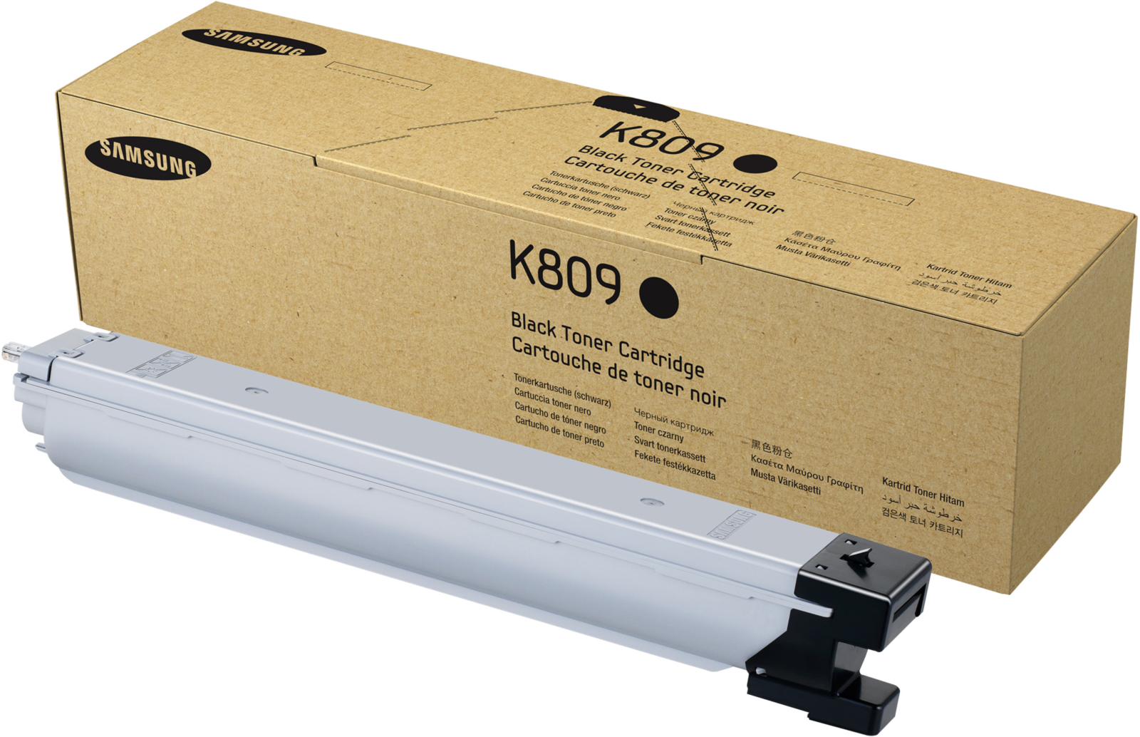 Black Samsung K809 Toner Cartridge - CLT-K809S, 20K Page Yield (SS607A)