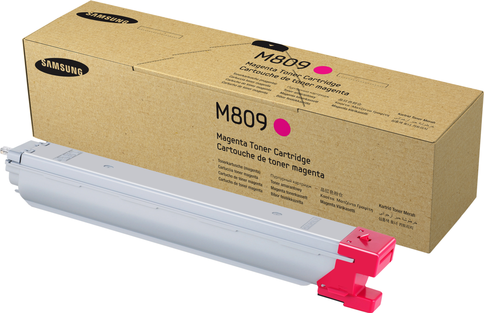 Samsung Magenta Samsung M809 Toner Cartridge - CLT-M809S, 15K Page Yield