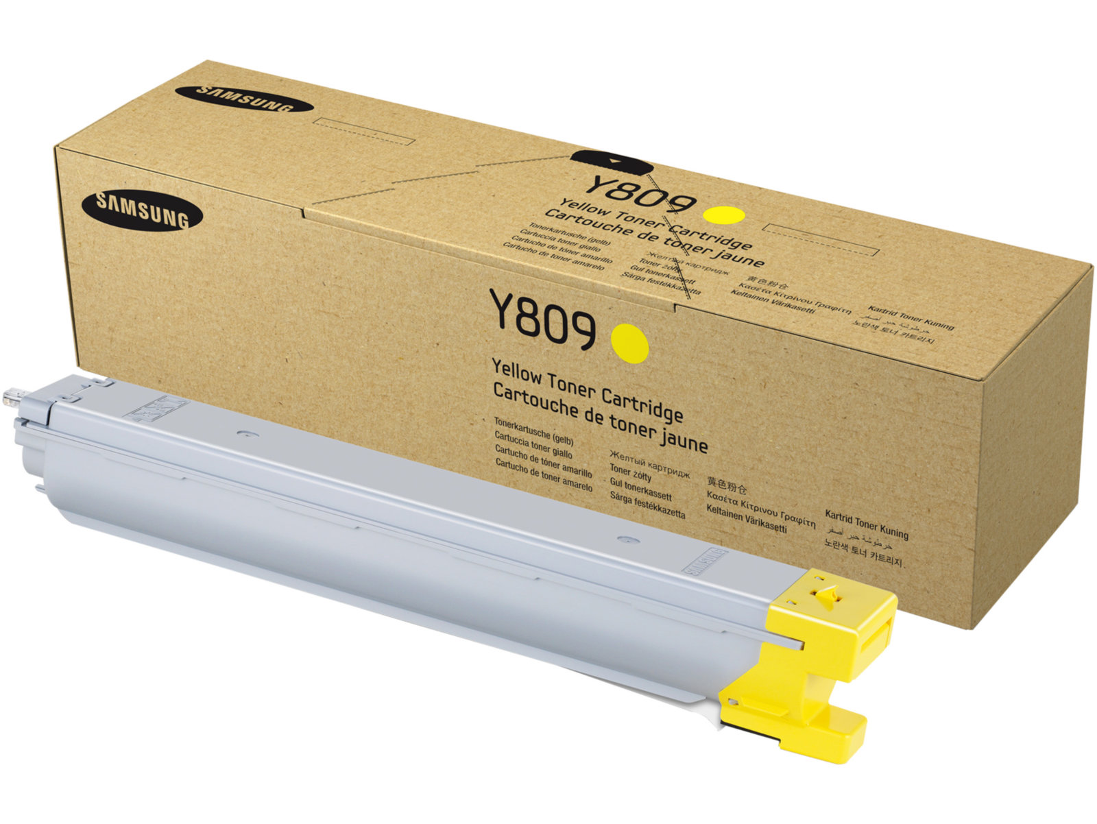 Yellow Samsung Y809 Toner Cartridge - CLT-Y809S, 15K Page Yield (SS742A)
