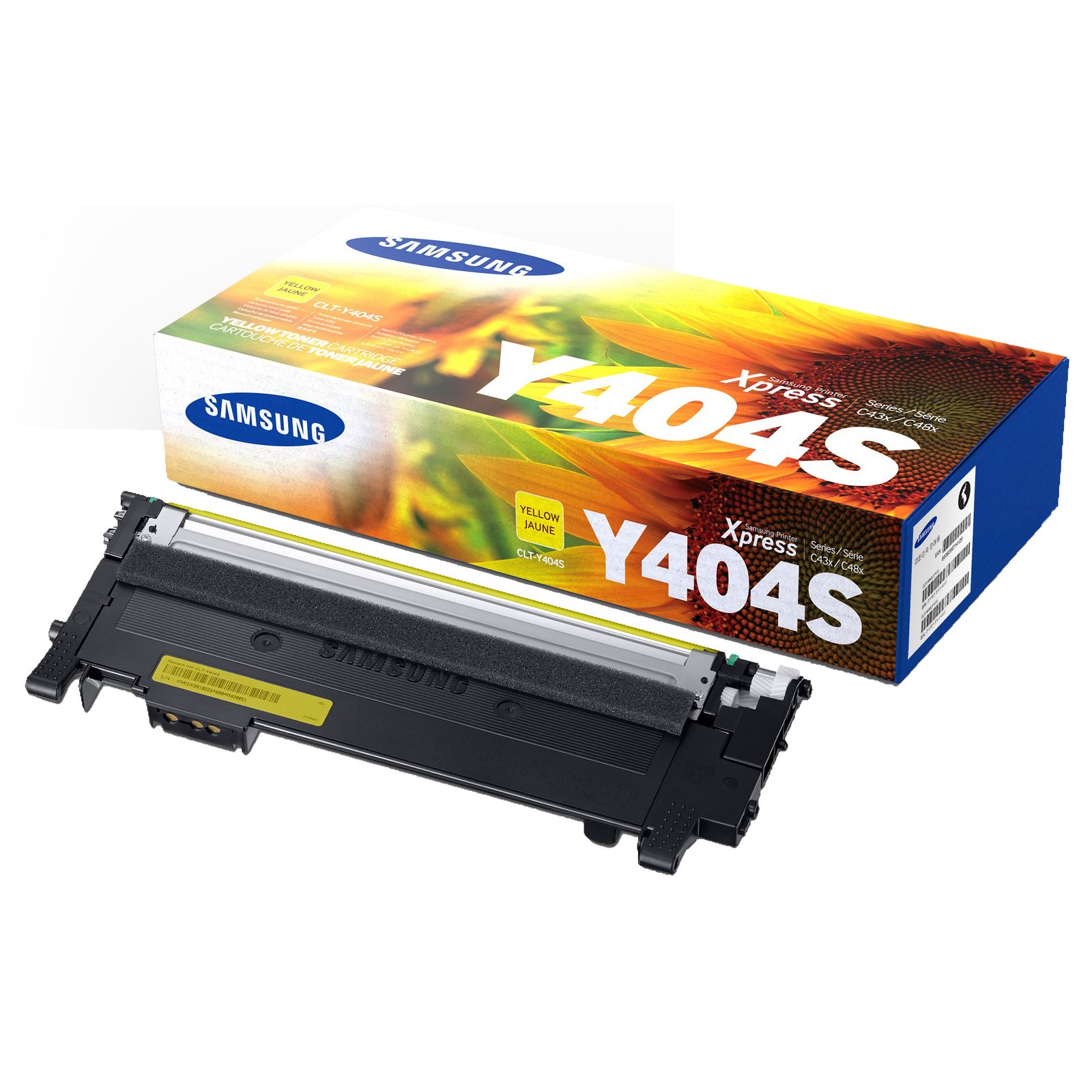 Yellow Samsung CLT-Y404S Toner Cartridge (SU444A) Printer Cartridge (SU444A)