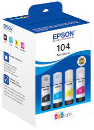 Epson 104 Multipack Ecotank Ink Bottles - T00P640 (T00P640)