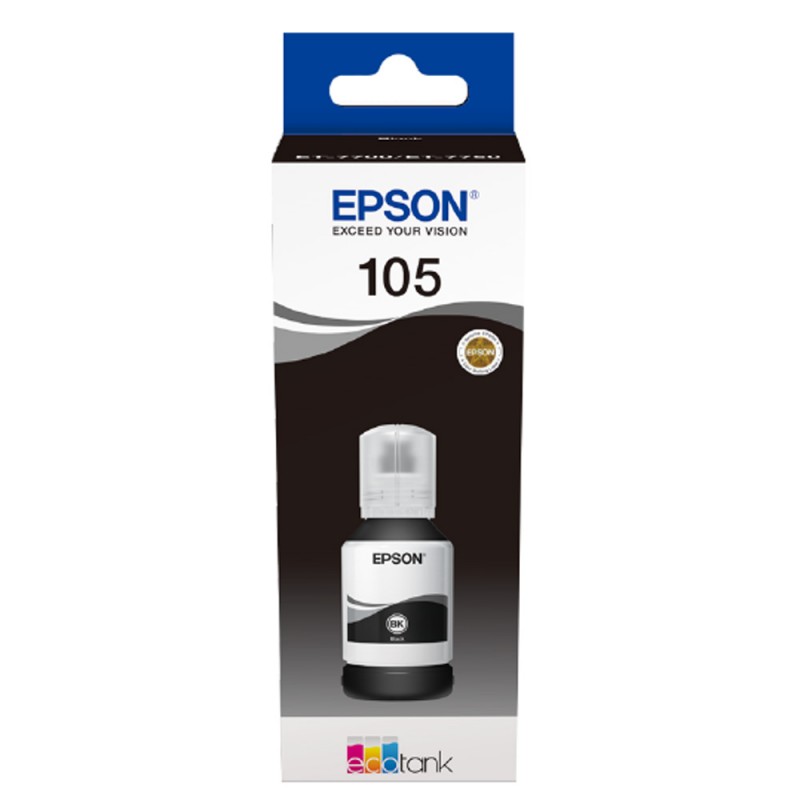 Epson 105 Ecotank Black Ink Bottle - T00Q1