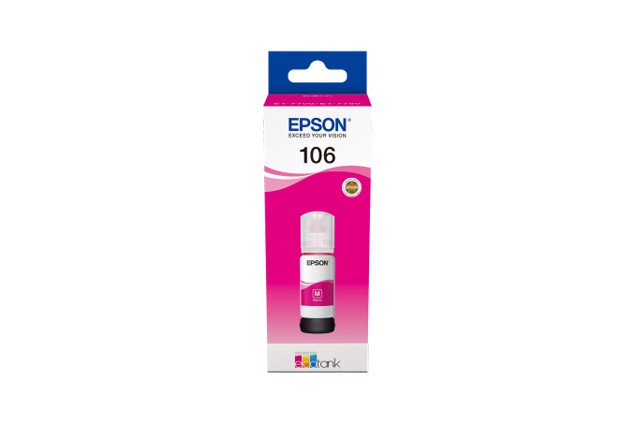 Epson 106 Ecotank Magenta Ink Bottle - T00R3 (T00R340)