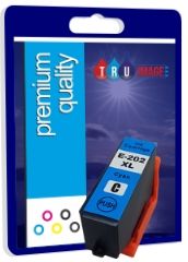 Tru Image Compatible Cyan Epson 202XL High Capacity Ink Cartridge