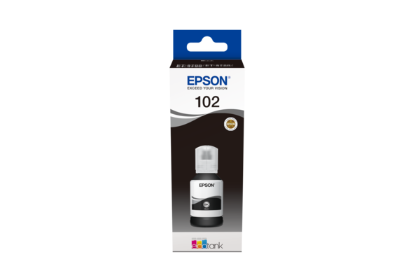 Epson 102 Ecotank Black Ink Bottle - T03R1