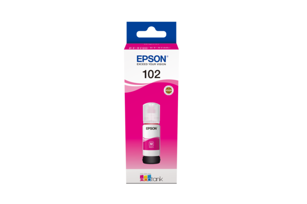 Epson 102 Ecotank Magenta Ink Bottle - T03R3