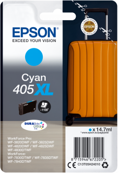 High Capacity Cyan Epson 405XL Ink Cartridge - T05H2 (T05H2)