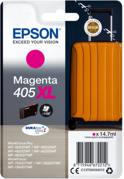Epson High Capacity Magenta Epson 405XL Ink Cartridge - T05H340
