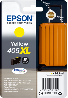 Epson High Capacity Yellow Epson 405XL Ink Cartridge - T05H440