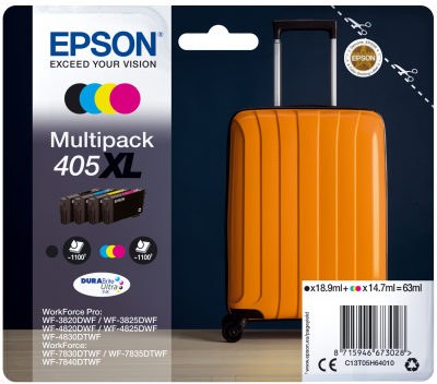 High Capacity Multipack Epson 405XL Ink Cartridge - T05H6 (T05H6)