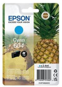 Cyan Epson 604 Ink Cartridge - T10G2 Pineapple (T10G2)