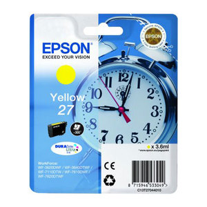 Epson 27 Ink Yellow T2704 Cartridge (T2704)