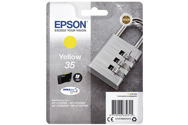 Epson 35 Ink Yellow C13T35844010 Cartridge (T3584)