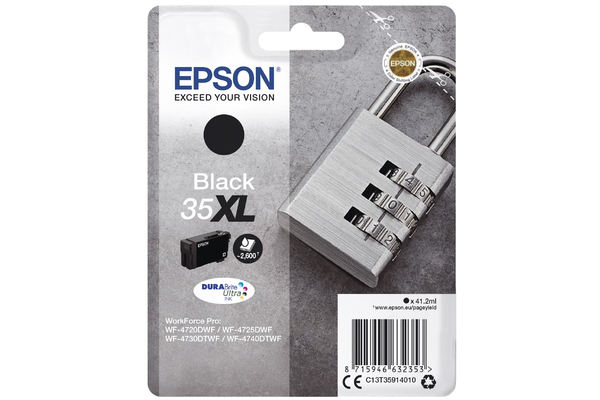 Epson 35XL Ink Black C13T35914010 Cartridge (T3591)
