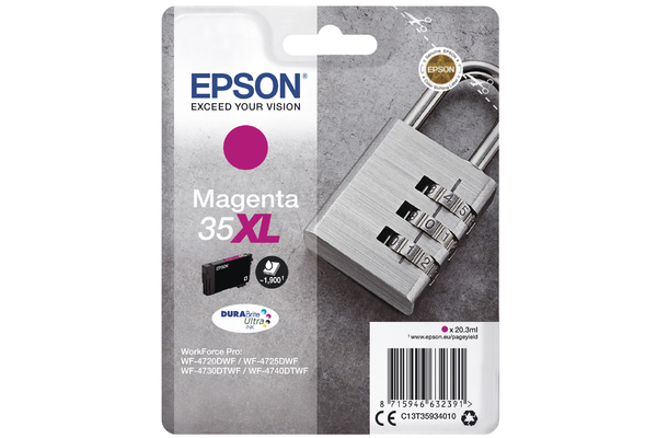 Epson 35XL Ink Magenta C13T35934010 Cartridge (T3593)