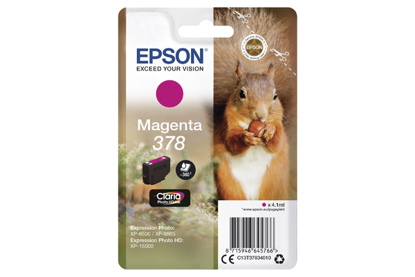 Epson 378 Ink Magenta C13T37834010 Cartridge (T3783)