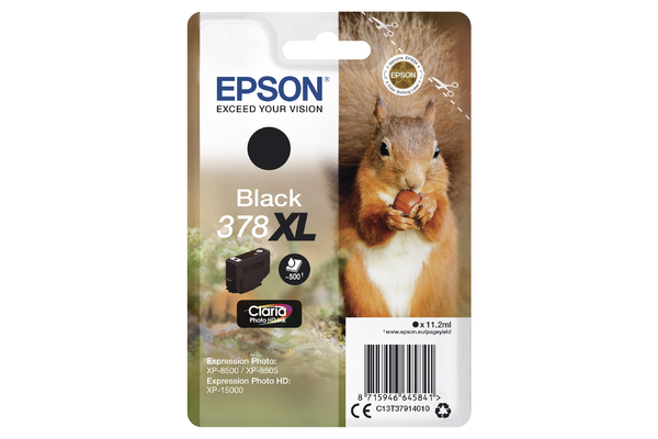 Epson 378XL Ink Black C13T37914010 Cartridge (T3791)