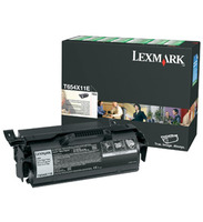 Lexmark T654X11E Black Return Program Toner Cartridge 0T654X11E Cartridge (T654X11E)