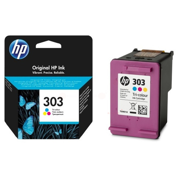 HP Tri Colour HP 303 Ink Cartridge (T6N01AE) Printer Cartridge