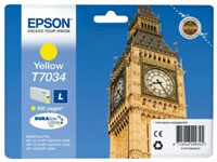Epson Yellow Epson T7034 Ink Cartridge (C13T70344010) Printer Cartridge
