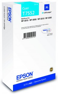 Epson Cyan Epson T7552 Ink Cartridge (C13T755240) Printer Cartridge