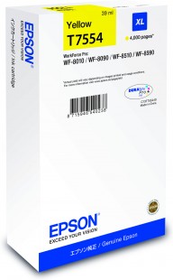 Epson Yellow Epson T7554 Ink Cartridge (C13T755440) Printer Cartridge