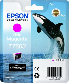 Epson Magenta Epson T7603 Ink Cartridge (C13T76034010) Printer Cartridge