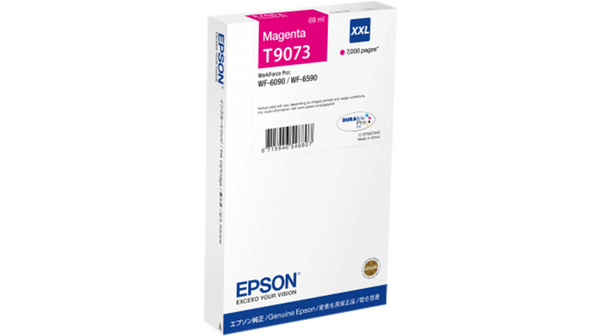 Epson T9073 XXL Ink Magenta C13T907340 Cartridge (T9073)