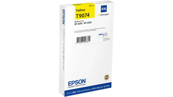 Epson Yellow Epson T9074 XXL Ink Cartridge (C13T970440) Printer Cartridge