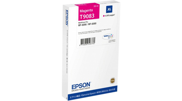 Epson T9083 Ink Magenta C13T908340 Cartridge (T9083)