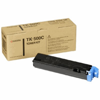 Kyocera Cyan Kyocera TK-500C Toner Cartridge (370PD5KW) Printer Cartridge