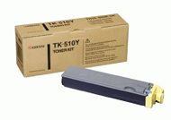Kyocera Yellow Kyocera TK-510Y Toner Cartridge (1T02F3AEU0) Printer Cartridge