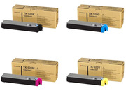 Kyocera TK-520 Toner Cartridges Multipack (TK-520C/M/Y/K) 4 Colour (TK-520 Multipack)