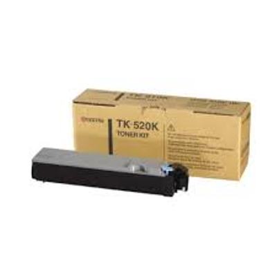 Kyocera Black Kyocera TK-520K Toner Cartridge (TK520K) Printer Cartridge