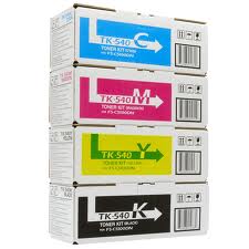 Kyocera TK-540 CMYK Toner Cartridges (TK-540 CMYK)